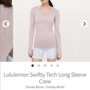 Lululemon swiftly tech